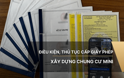 Điều kiện, thủ tục cấp giấy phép xây dựng chung cư mini