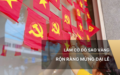 Cờ đỏ sao vàng - Rộn ràng mừng đại lễ