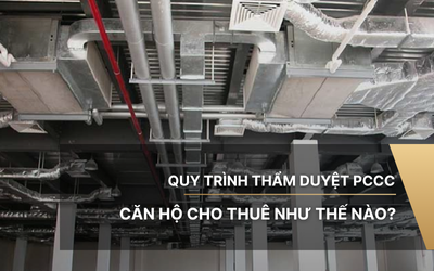 Quy trình thẩm duyệt PCCC căn hộ cho thuê như thế nào?