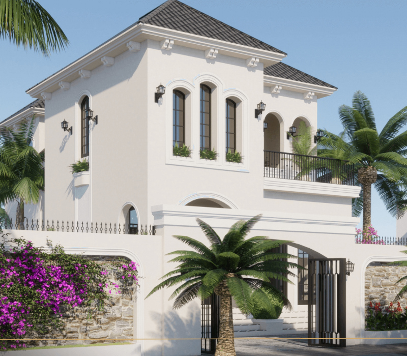 Biệt Thự phong cách địa trung hải