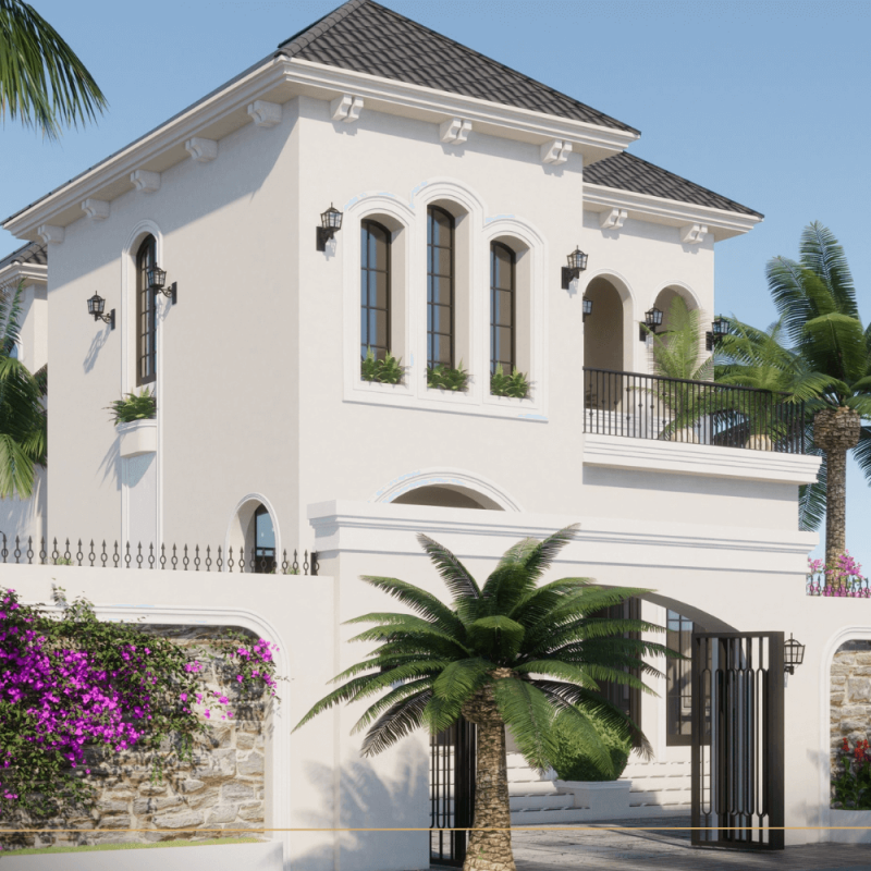 Biệt Thự phong cách địa trung hải