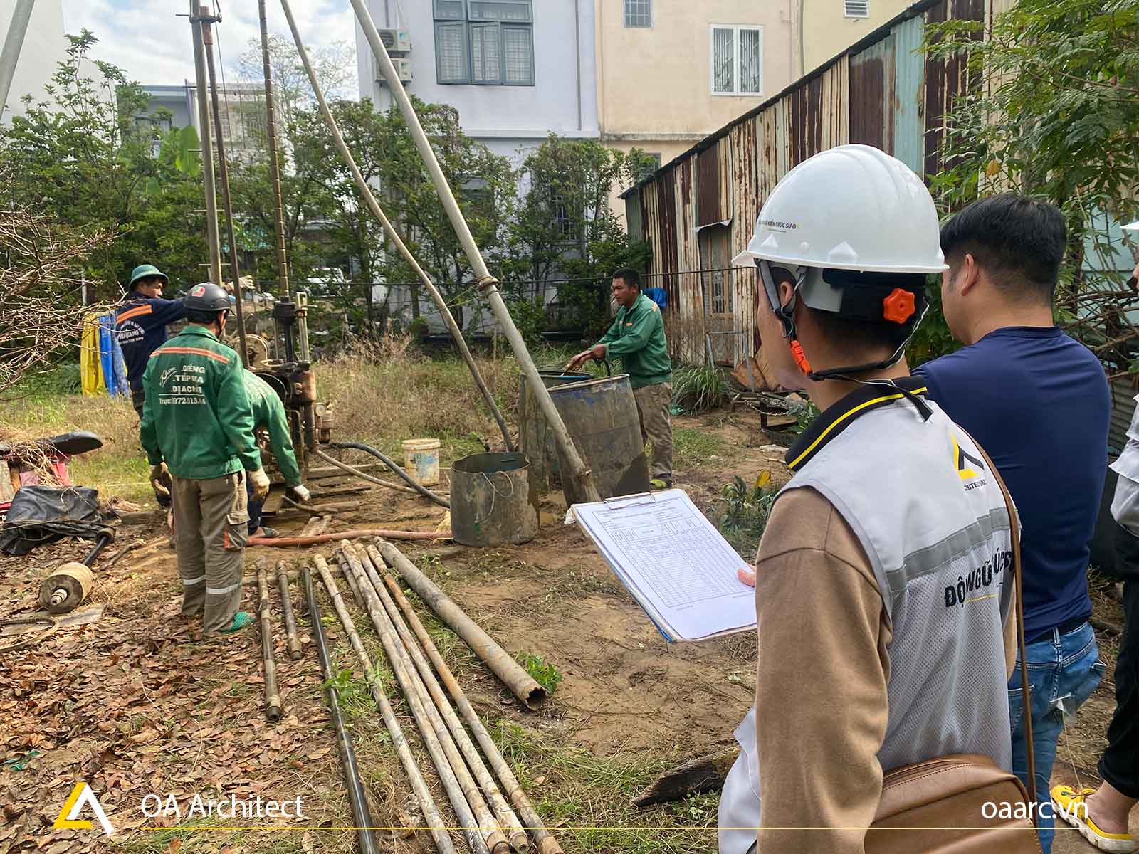 quy trình xây dựng móng nhà