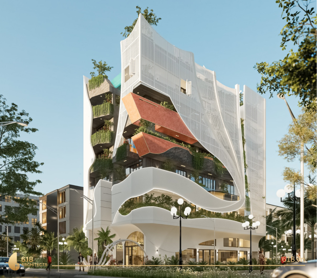 618 Architects là đơn vị chuyên thiết kế kiến trúc nhà cao tầng