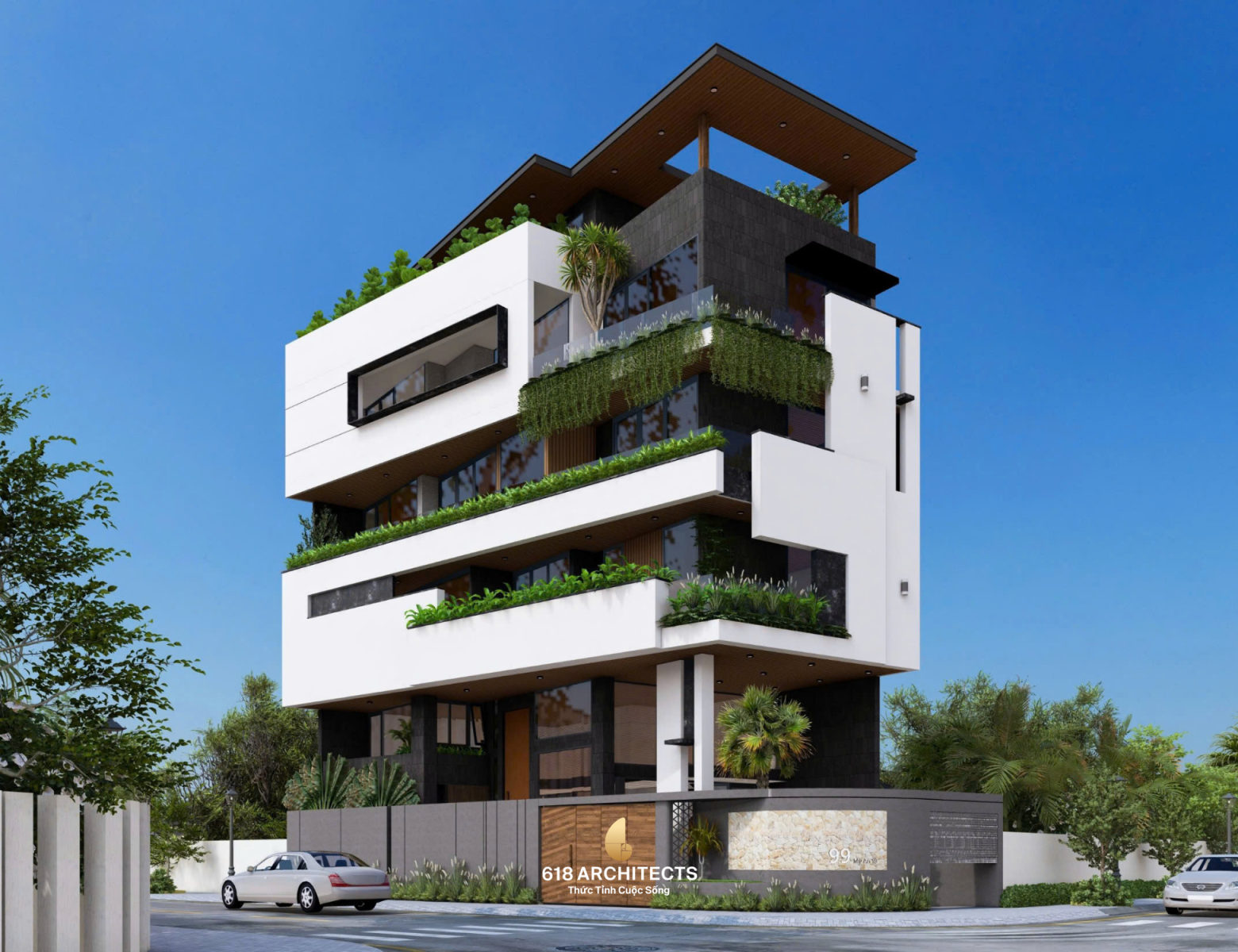 Phong cách biệt thự nghỉ dưỡng hiện đại, tiện nghi