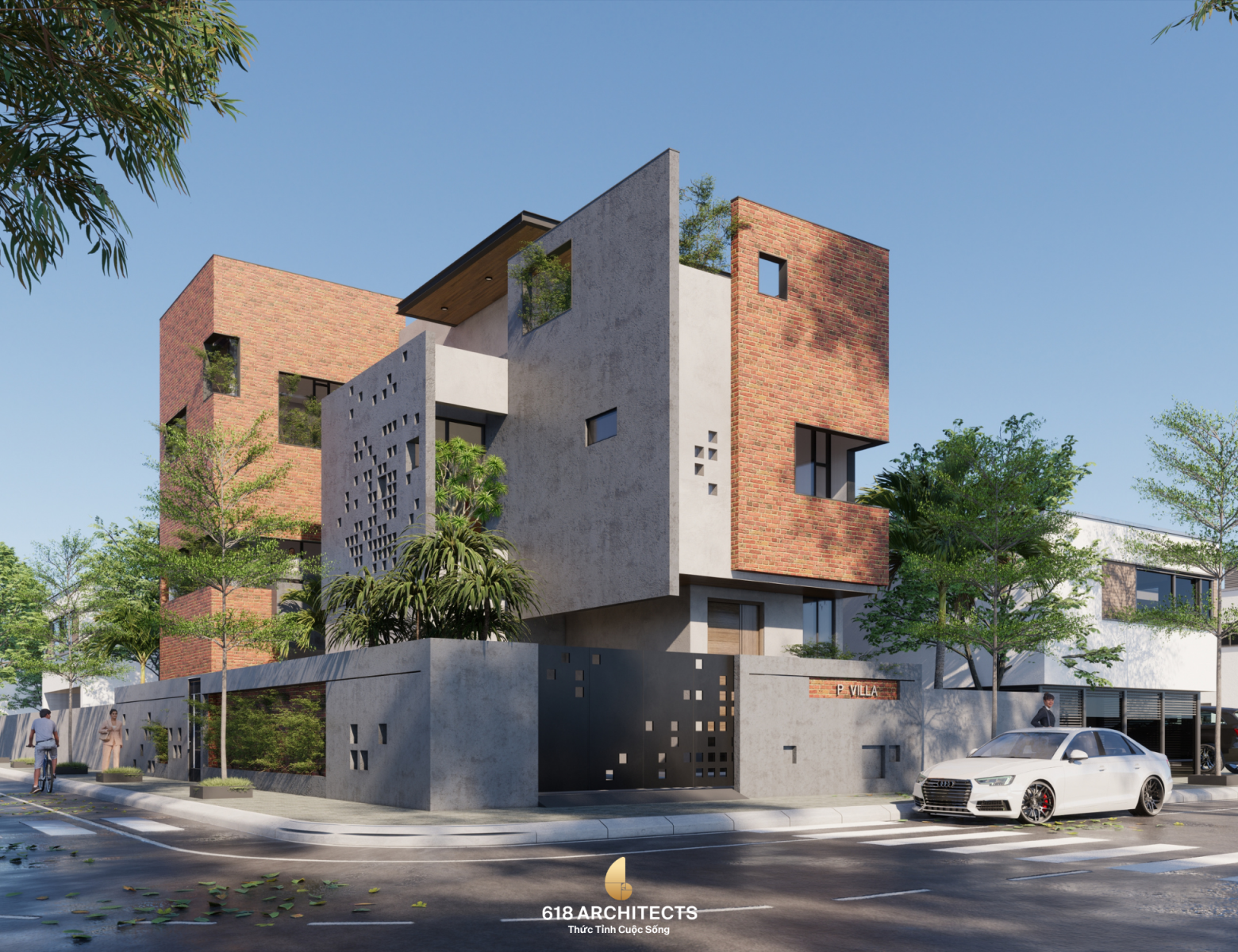 Dự án M's House tại Hòa Vang, Đà Nẵng được thiết kế trên diện tích khoảng 100m2