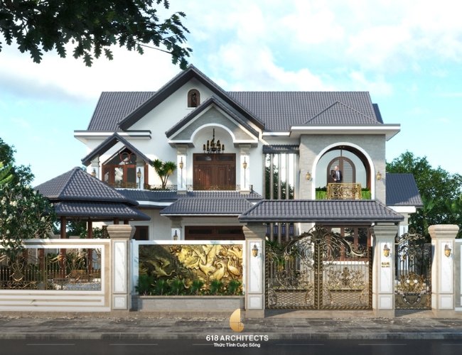 biet-thu-2-tang-mai-thai-tan-co-dien-618-architects