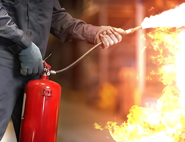 Bình chữa cháy di động là thiết bị phổ biến trong PCCC