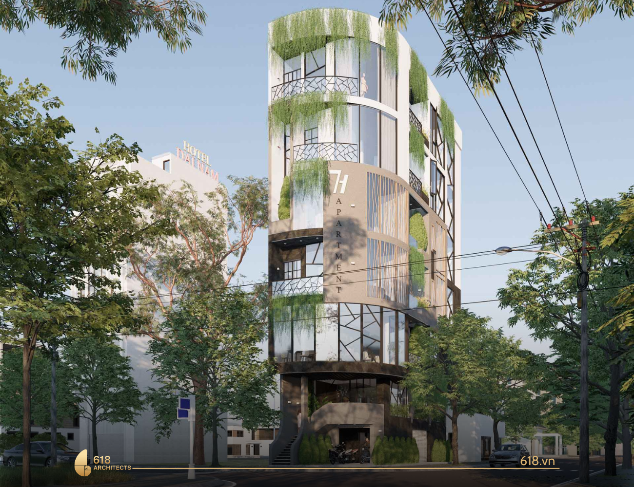 Thi công chung cư mini theo định hướng tối ưu không gian và mảng xanh