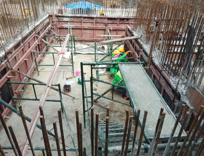 Sàn bê tông chịu trách nhiệm chính là nâng đỡ và chịu toàn bộ trọng lực