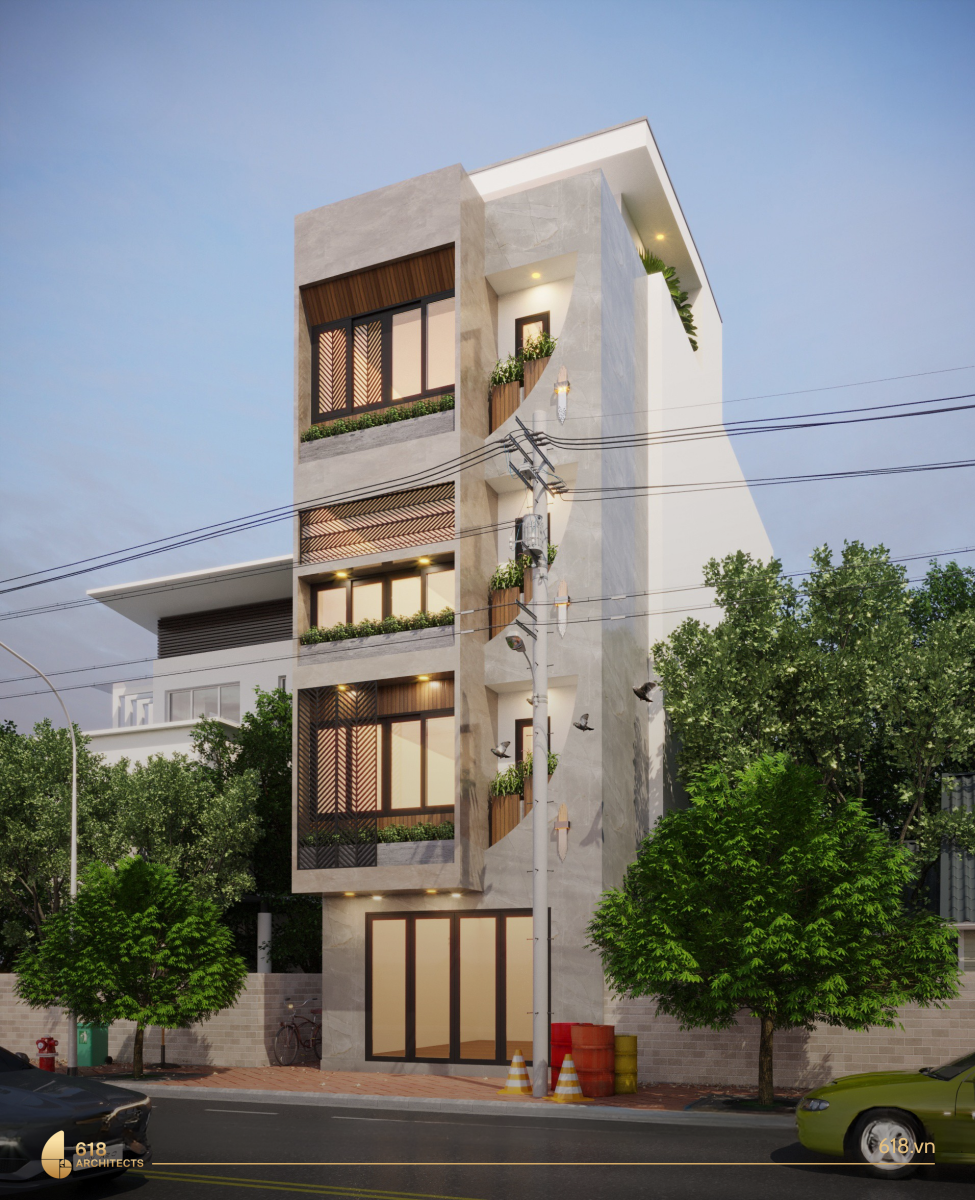 Công trình do 618 Architects thực hiện sửa chữa và cải tạo