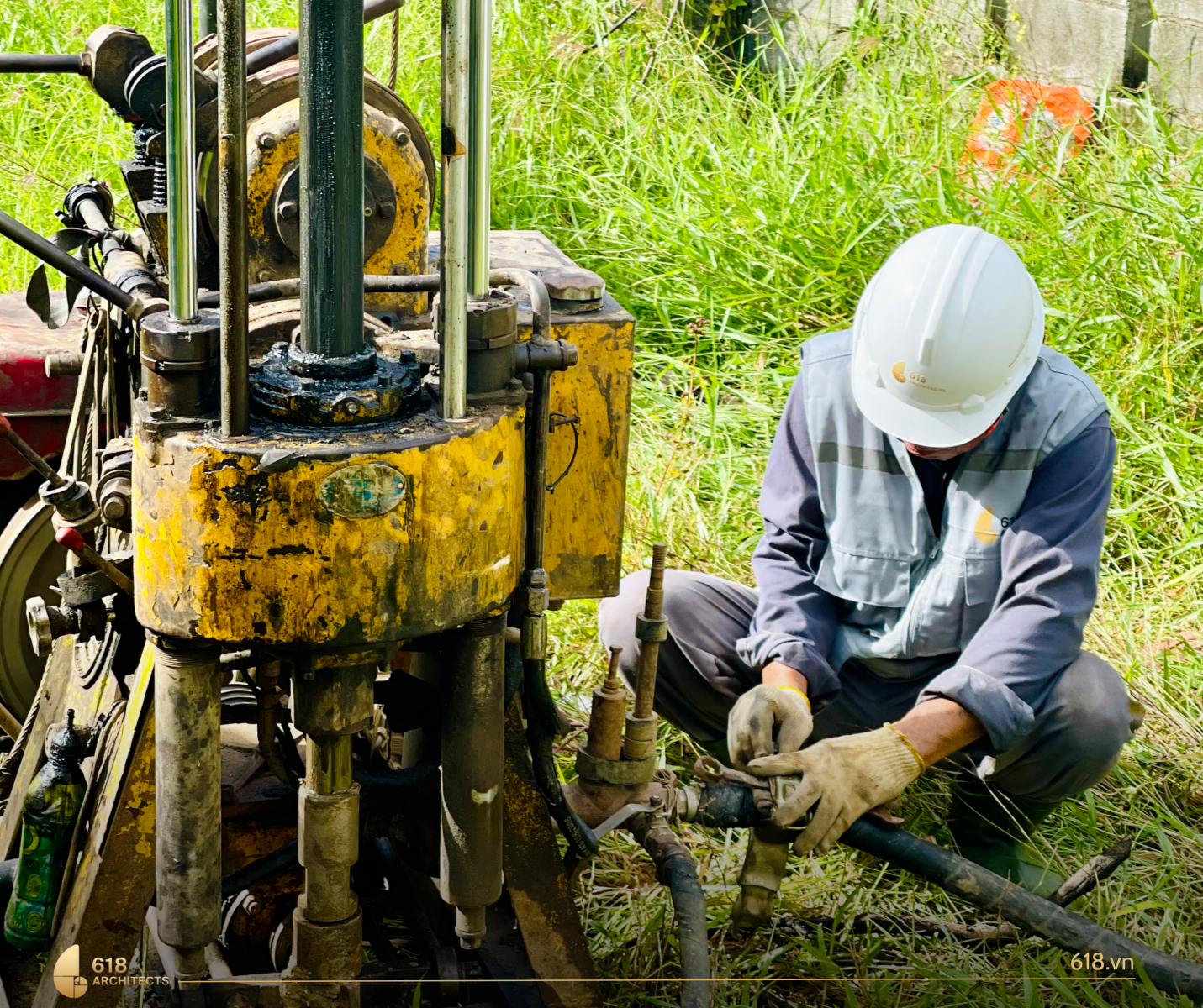Khảo sát địa chất giúp biết được đặc tính cơ lý, độ bền, khả năng chịu tải của nền đất