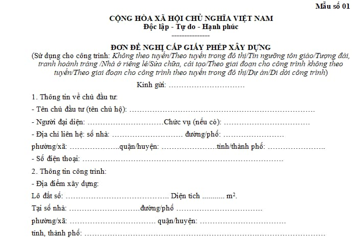 Giấy tờ chứng minh quyền sử dụng đất theo quy định pháp luật. Hai bộ bản vẽ thiết kế xây dựng, gồm: Mặt bằng công trình, sơ đồ vị trí; Mặt bằng các tầng, mặt đứng, mặt cắt chính; Mặt bằng móng, mặt cắt móng và sơ đồ đấu nối hạ tầng (cấp điện, nước, thoát nước). Giấy chứng nhận thẩm duyệt PCCC và bản vẽ liên quan (nếu pháp luật yêu cầu). Báo cáo kết quả thẩm tra thiết kế (nếu pháp luật yêu cầu).- Cam kết bảo đảm an toàn cho công trình liền kề (nếu có). UBND cấp tỉnh công bố mẫu bản vẽ thiết kế tham khảo cho hộ gia đình, cá nhân tự thiết kế theo Luật Xây dựng 2014.