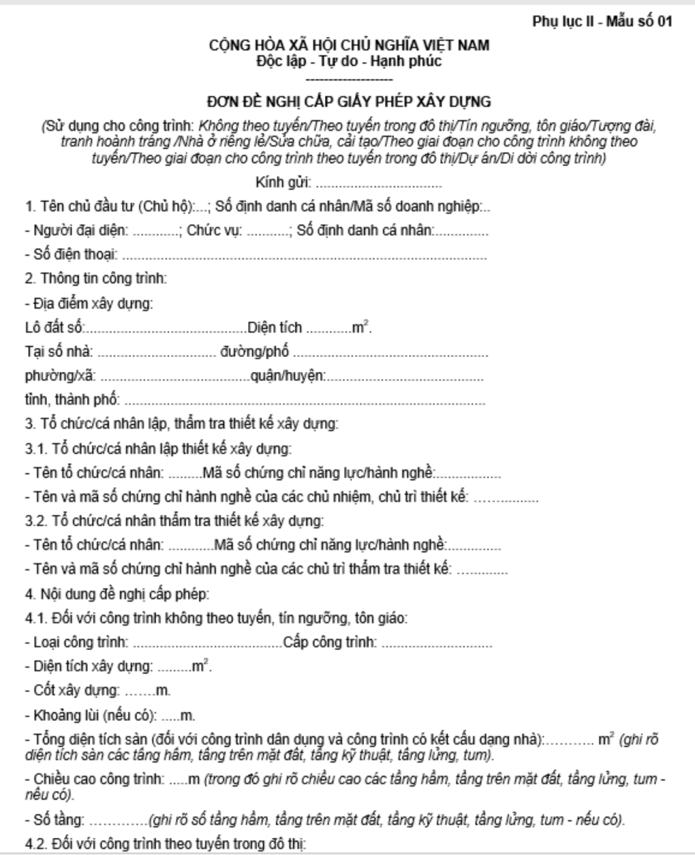 don-de-nghi-cap-giay-phep-xay-dung