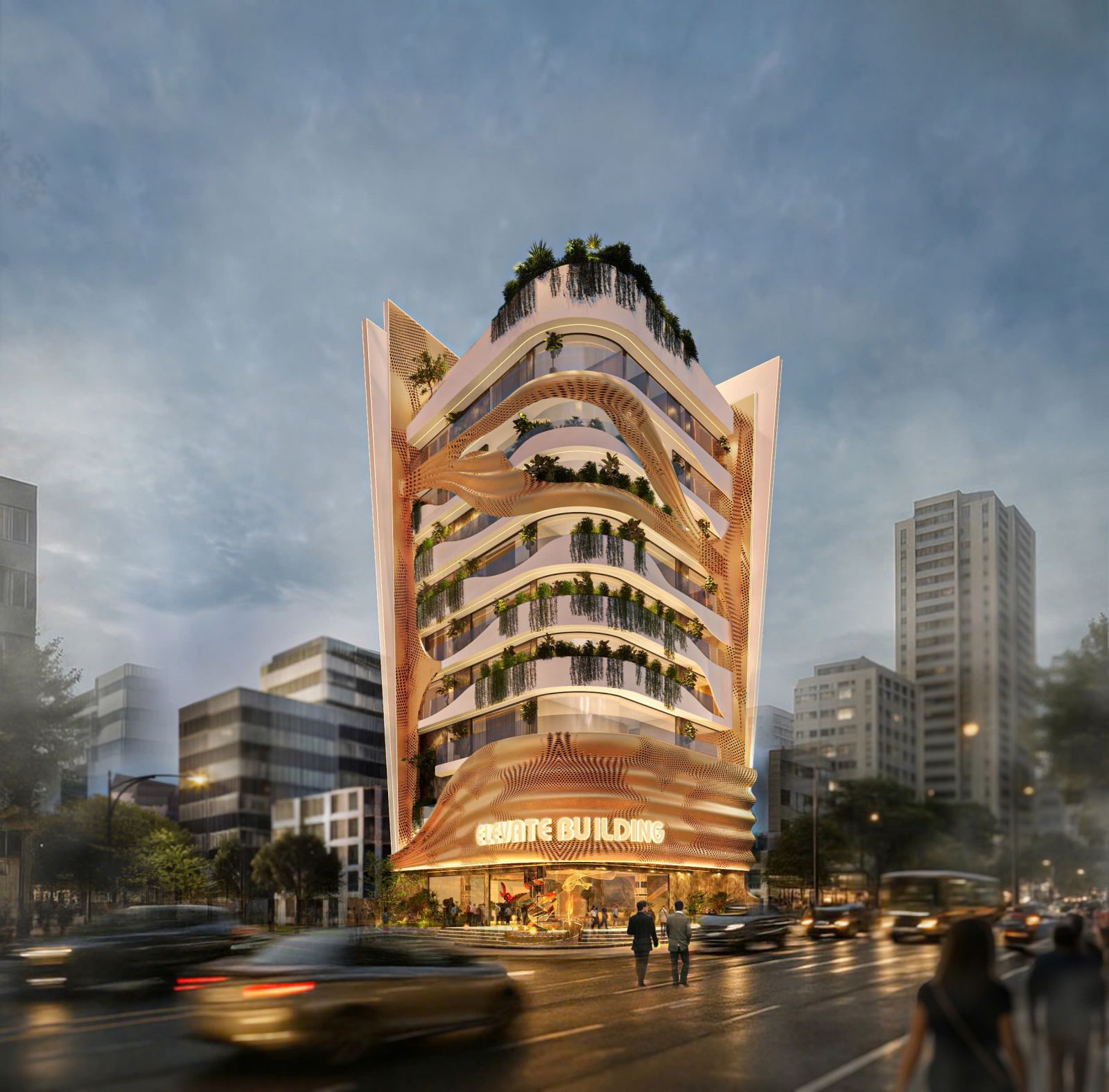 Công trình căn hộ cao cấp Elavate Building với quy mô 11 tầng