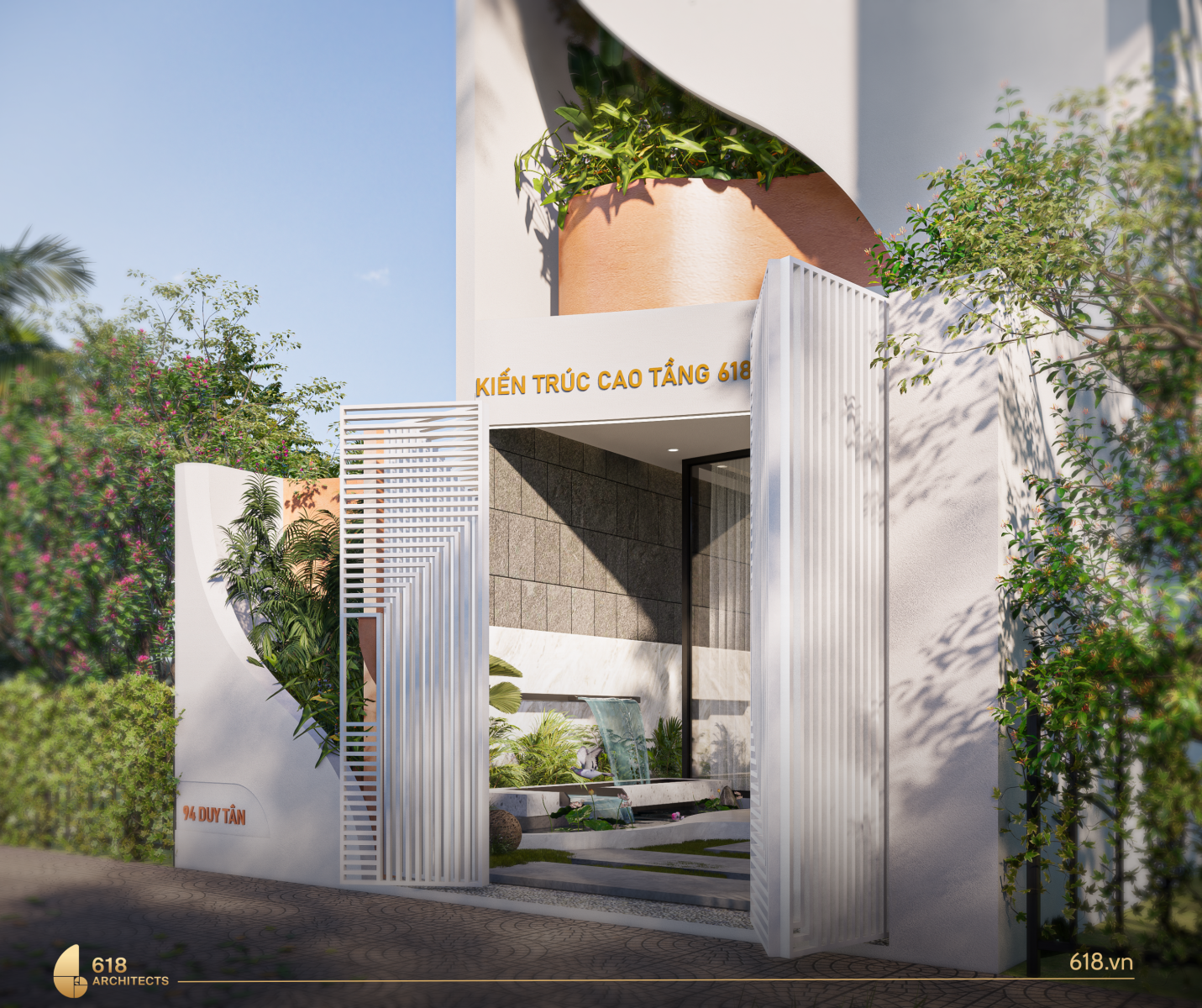 Villa giữa lòng đô thị – nơi ánh sáng, cây xanh và hơi thở thiên nhiên hòa quyện trong từng chi tiết