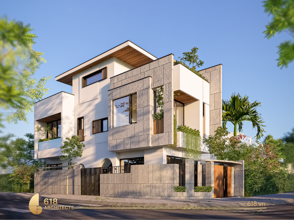 Dự án M’S House là mẫu nhà phố hiện đại mang phong cách tinh giản nhưng sang trọng