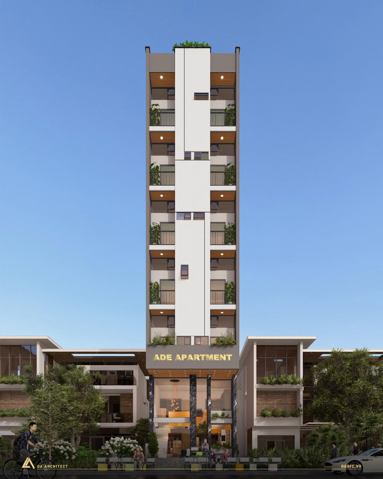 Dự án căn hộ cho thuê của OA Architect