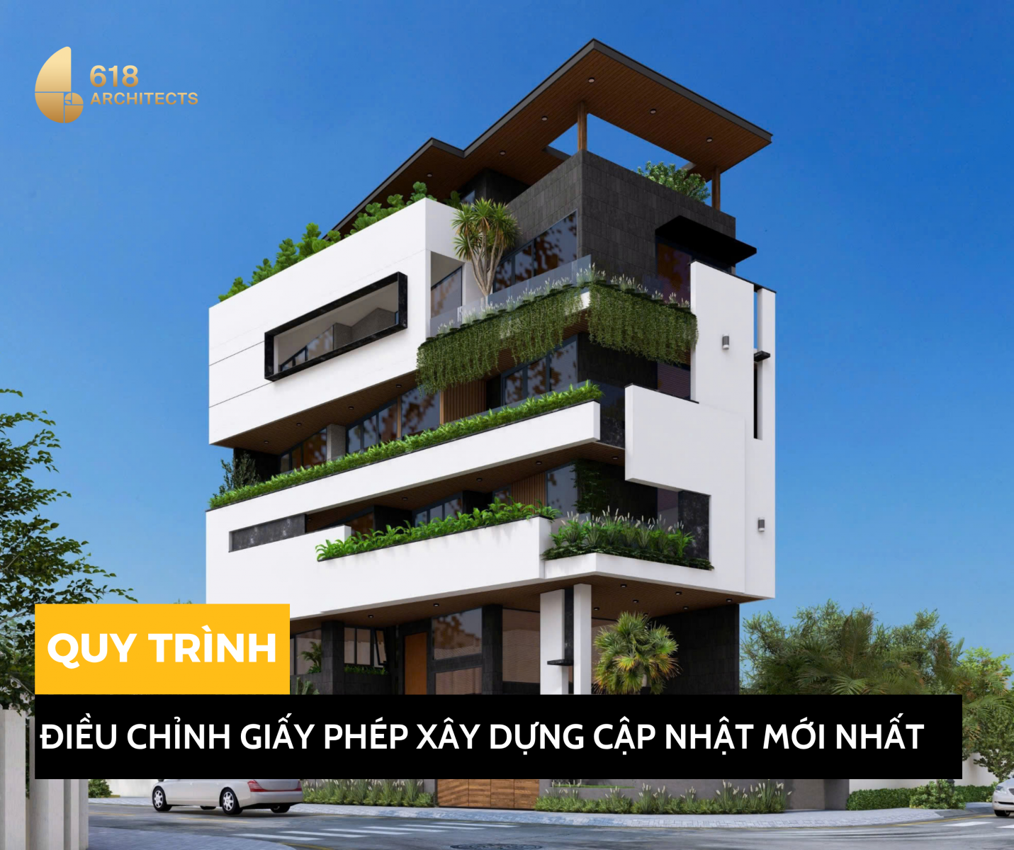 Các bước trong quy trình xin điều chỉnh giấy phép xây dựng