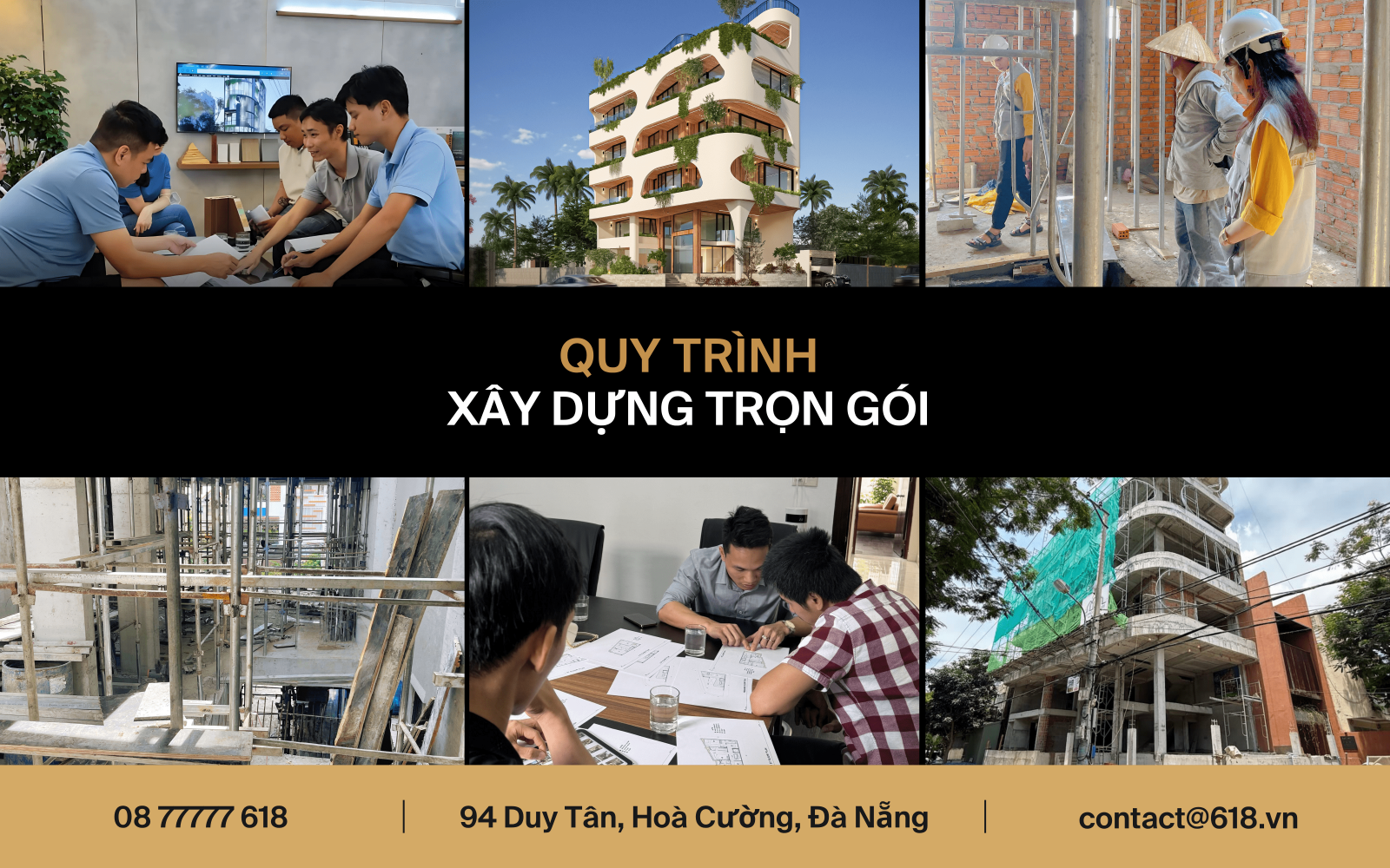 quy trinh thi công trọn gói