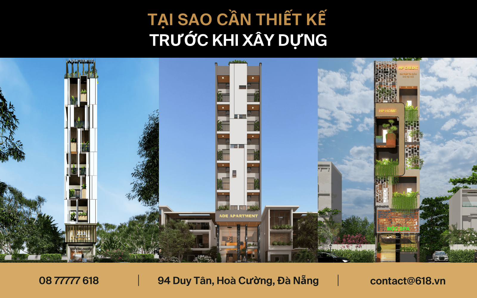 tại sao phải thiết kế trước khi xây dựng