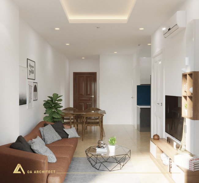 Bố trí thiết kế hợp lý để tận dụng tối đa diện tích