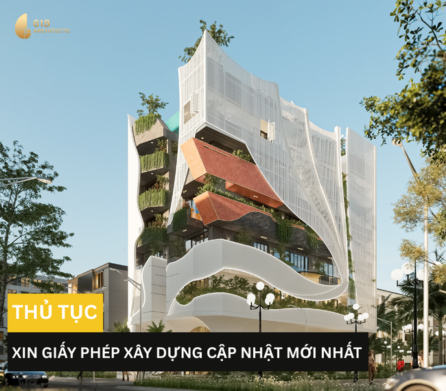Thủ tục xin giấy phép xây dựng thường bao gồm 4 bước chính