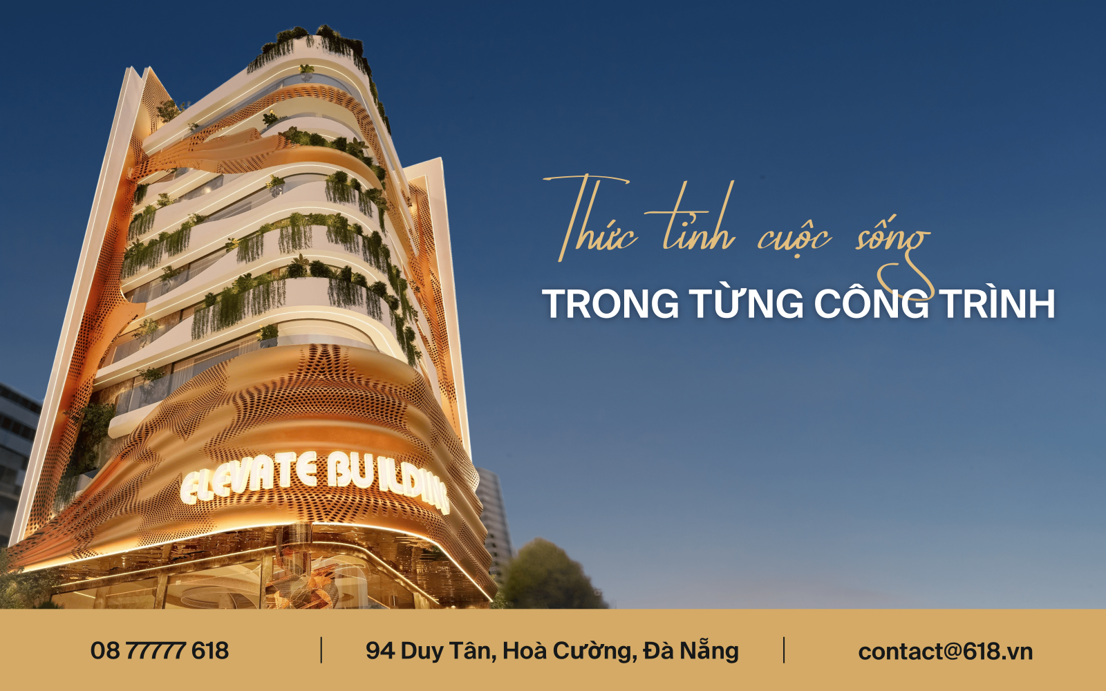 thức tỉnh trong từng công trình