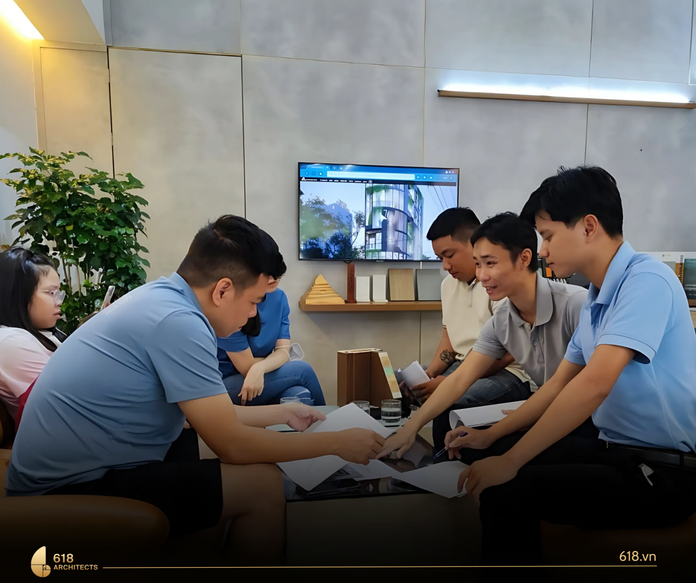 Công ty Kiến trúc 618 sẽ tư vấn và giải đáp mọi thắc mắc về các gói dịch vụ xây dựng công trình