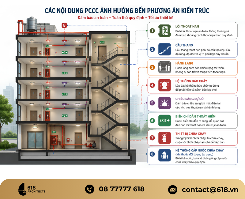 Điều kiện về phòng cháy chữa cháy cho căn hộ cho thuê