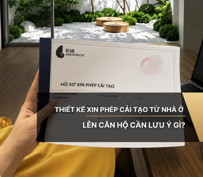 Thiết kế xin phép cải tạo từ nhà ở lên căn hộ cần lưu ý gì?