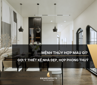 Mệnh Thủy hợp màu gì? Gợi ý thiết kế nhà đẹp, hợp phong thủy